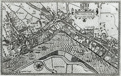 Map of Westminster from 